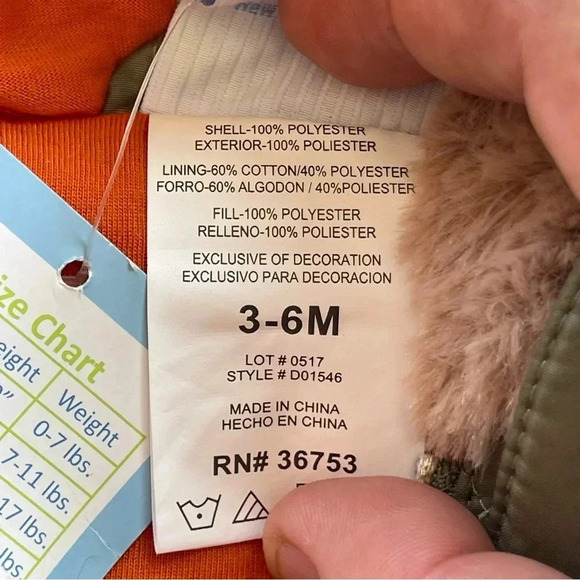 NWT Duck Duck Goose baby ACE Pilot outfit 3-6 months - Picture 11 of 13